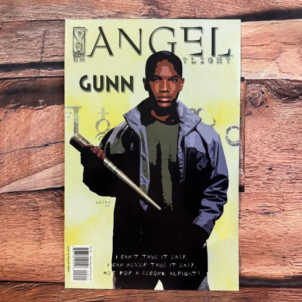 Angel Spotlight Gunn IDW Publishing 2006 Russell Walks Cover Art